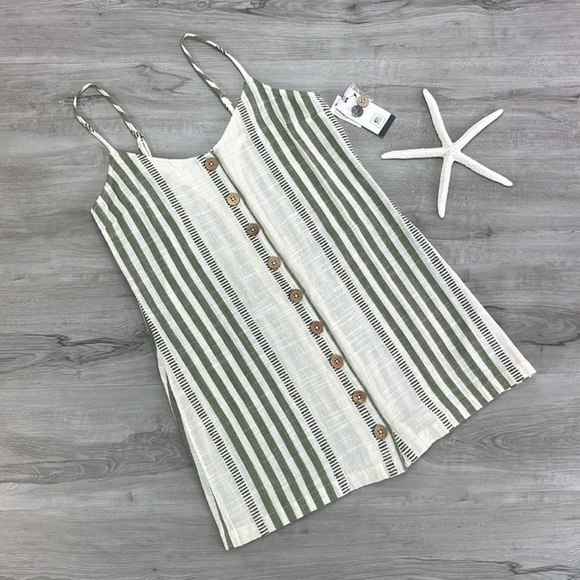 🔆RIP CURL🔆 COSTA STRIPE DRESS - Picture 2 of 15